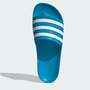 💙Adidas Women Adilette Aqua Slides New!